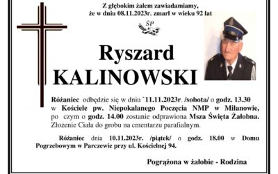 Ostatnie pożegnanie druha Ryszarda Kalinowskiego
